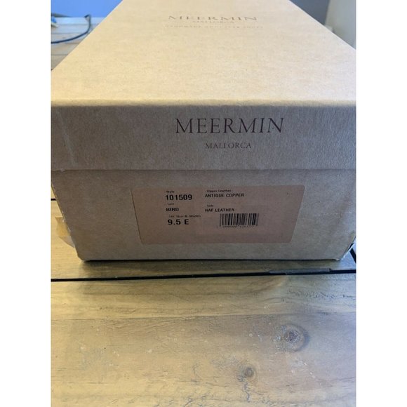 New Meermin Mallorca Oxfords Antique Copper 9.5 UK main image 5